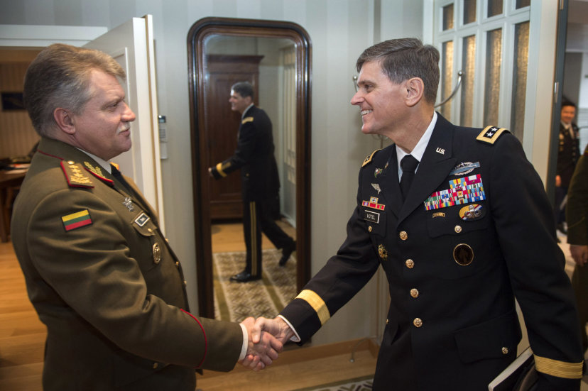 General Joseph L. Votel, Commander of the U.S. Special Operations Command is conducting a visit...