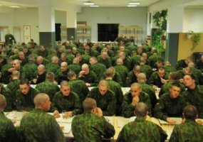 Pirmasis šauktinių karių savaitgalis kunigaikščio Vaidoto mechanizuotajame pėstininkų batalione - 1