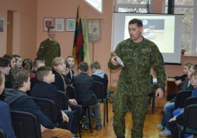 Juozo Vitkaus inžinerijos bataliono kariai renginyje „Tolerancijos diena“ Labūnavos pagrindinėje... - 3