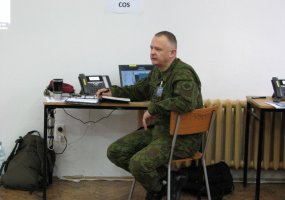 Pratybose Lenkijoje Savanorių pajėgų kariai treniruojasi planuoti ir vykdyti NATO kolektyvinės... - 4