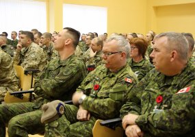 Lithuanian, Polish and Ukrainian personnel will train together at the Canadian-led Exercise... - 2