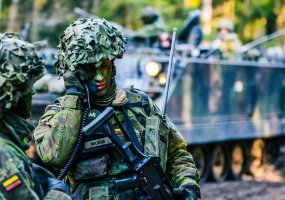 Ukmergėje treniruosis Lietuvos kariuomenės greitojo reagavimo pajėgos - 2