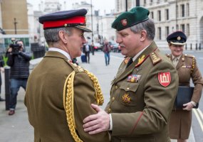 The scope of forces the United Kingdom deploys to our region for exercises and training will be... - 1