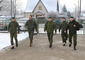 Ispanijos kariuomenės vyriausiojo puskarininkio vizitas - 1