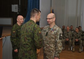 Sutikti iš tarptautinės operacijos Afganistane sugrįžę kariai - 2