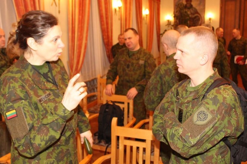 Kaune vyko vyriausiųjų puskarininkių susitikimas