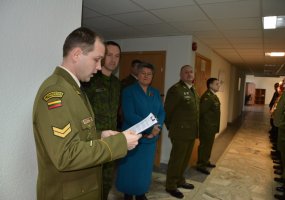 Mokymo ir doktrinų valdybos posėdžių salei suteiktas Vasario 16-osios vardas - 1