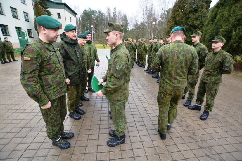 Šauktiniai mokėsi žvalgų gudrybių