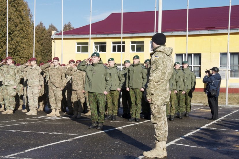 Lithuanian shift returned from the training mission in Ukraine