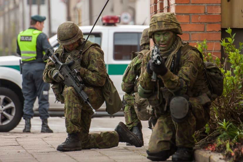 The Lithuanian Armed Forces and internal security services are all ready for Exercise Lightning...