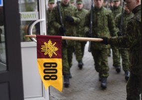 Šalčininkuose prisiekė atkurtos savanorių kuopos kariai - 2