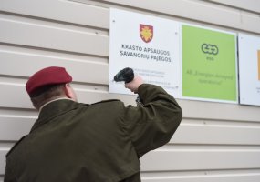 Šalčininkuose prisiekė atkurtos savanorių kuopos kariai - 3