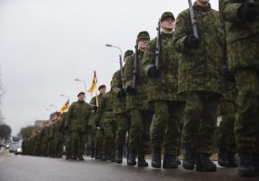 Šalčininkuose prisiekė atkurtos savanorių kuopos kariai - 4