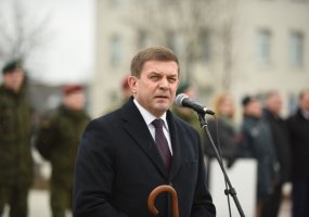 Šalčininkuose prisiekė atkurtos savanorių kuopos kariai - 6