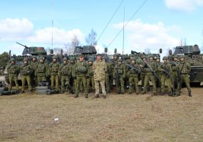Lietuvoje lankėsi Ypač greito reagavimo pajėgų Sausumos pajėgų elemento vadas brg. gen. I.... - 3