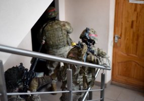 Vadavietės šturmu užbaigtos karių savanorių pratybos „Tvirtas skydas - 4