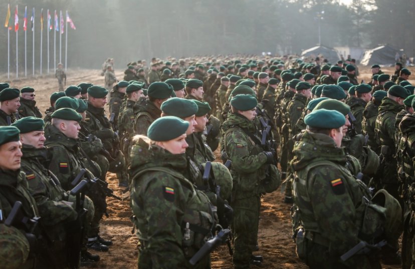Lietuvos Didžiojo kunigaikščio Kęstučio mechanizuotame pėstininkų batalione sunegalavo kariai