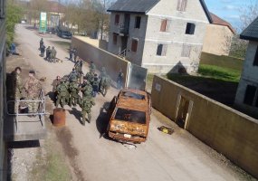 ES kovinės grupės pratybose dalyvaujantys Lietuvos kariai sulaikė apsvaigusius asmenis - 3