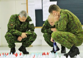 KASP 2-osios rinktinės kariai vykdė gynybos operacijų treniruotes - 1