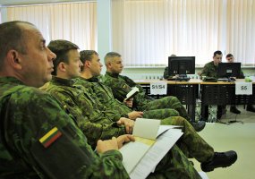 KASP 2-osios rinktinės kariai vykdė gynybos operacijų treniruotes - 4