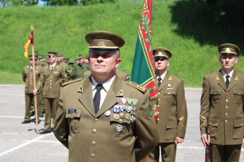 Į atsargą išleistas pulkininkas leitenantas Vidas Eidukas