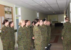 Rukloje Bazinį kario savanorio įgūdžių kursą pradėjo kariai savanoriai - 1
