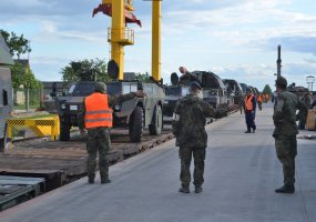 Į Lietuvą atvyko haubicomis PzH2000 ginkluota vokiečių baterija - 6