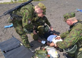 Dainavos apygardos 1-osios rinktinės būrys dalyvavo Nacionalinės gvardijos pratybose Danijoje - 2