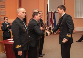 Keturi Lietuvos KJP karininkai sėkmingai baigė Baltijos šalių karinių jūrų pajėgų vadų ir štabo... - 4