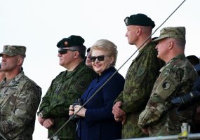 Vyko pratybų „Geležinis Vilkas 2016“ dalies Pabradėje baigiamoji operacija - 1