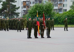 Lietuvos didžiojo kunigaikščio Gedimino štabo batalione įvyko pirmųjų  šauktinių karių išleidimo... - 5