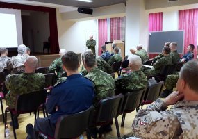 Latvijoje vyko Baltijos šalių kariuomenių vyriausiųjų puskarininkių seminaras - 1