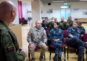 Latvijoje vyko Baltijos šalių kariuomenių vyriausiųjų puskarininkių seminaras - 3