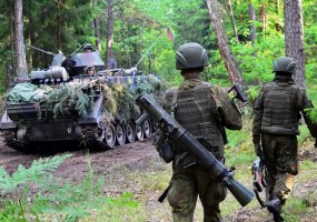 Algirdo bataliono kariai pratybose vertinami budėjimui NATO ypač greito reagavimo pajėgose - 6