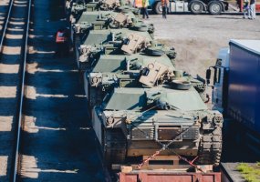 Atvyksta nauja JAV rotacinių pajėgų pamaina - 2