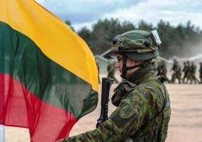 Lithuania and its allies began training to respond to emerging threats  - 1