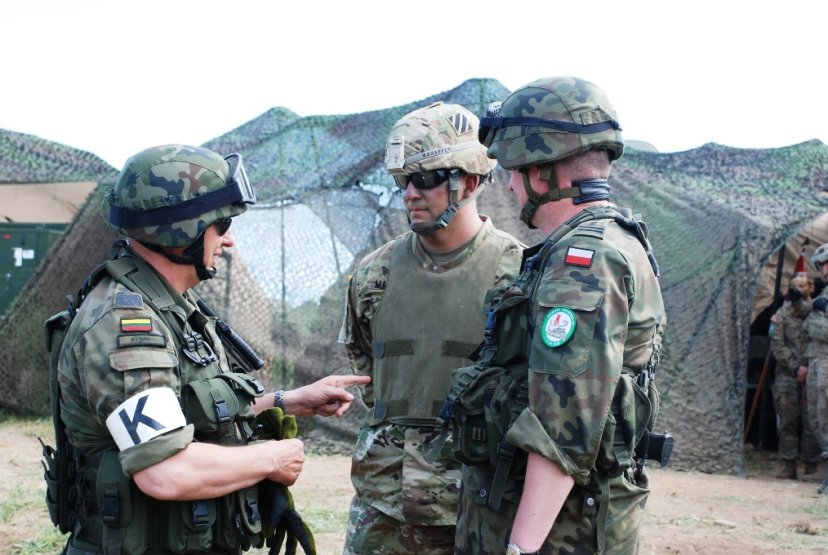 Lietuvos karių dalyvavimu pratybose „Anakonda 2016” džiaugėsi Lenkijos karinių pajėgų gen. ltn....
