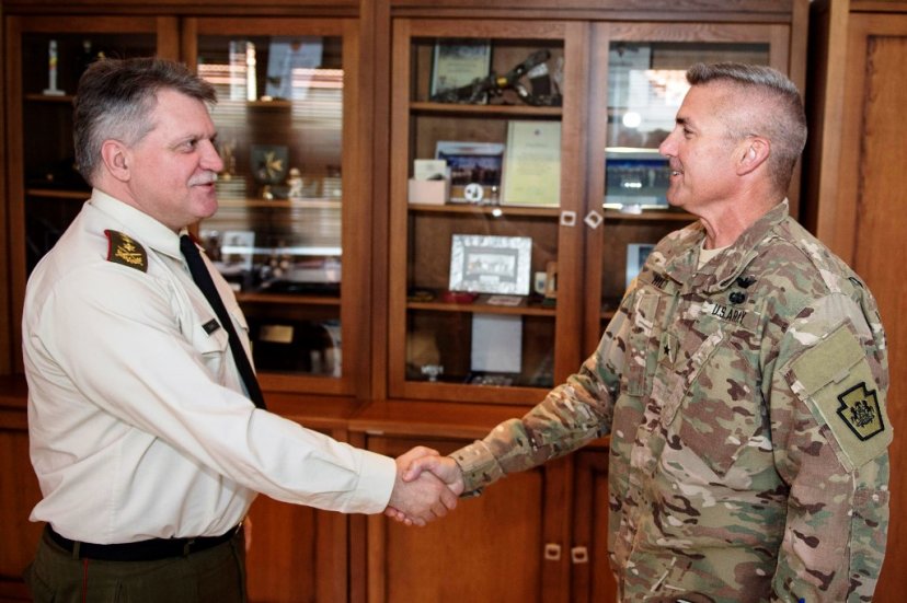 Cooperation between Lithuania and the Pennsylvania National Guard will be continued and enhanced 