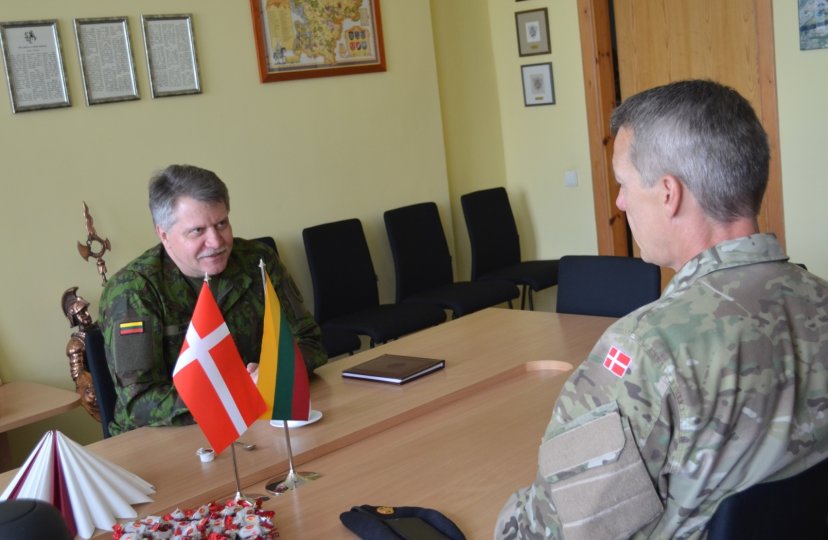 Chiefs of Defence of Denmark and Lithuania discussed enhancement of security and cooperation in...
