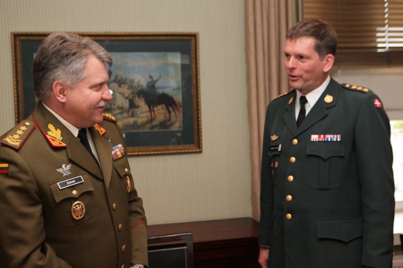 Team of the NATO Force Integration Unit underscores Lithuania's support to its operation