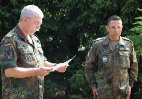 Išvyko keturis mėnesius Lietuvoje treniravęsi Vokietijos 291 bataliono kariai - 5