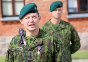 Iškilminga vadų pasikeitimo ceremonija Juozo Vitkaus inžinerijos batalione - 5