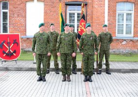 Iškilminga vadų pasikeitimo ceremonija Juozo Vitkaus inžinerijos batalione - 6