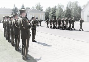 Karaliaus Mindaugo husarų batalionui vadovauja mjr. R. Putnikas  - 6