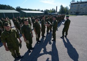Vaidoto batalione – rezervistų išlydėjimo ceremonija - 2