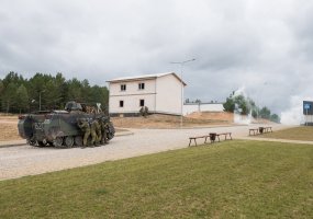 Vienintelio Baltijos regione treniruočių komplekso „Mūšis mieste - 1