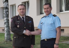 Karo akademijoje – Baltijos gynybos koledžo viršininko vizitas - 2