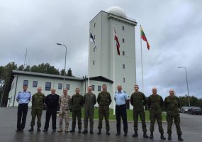 Plk. A. Navickas dalyvavo Baltijos šalių karinių oro pajėgų vadų susitikime Estijoje - 1
