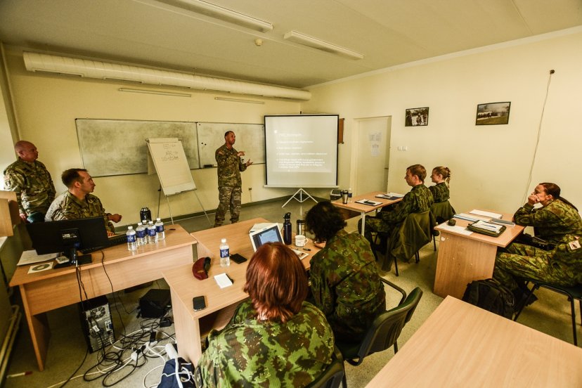 J. Lukšos mokymo centre vyko „Informacinių operacijų kursas“
