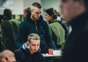 Kunigaikščio Vaidoto batalione tarnybą pradeda 451 šauktinis  - 4